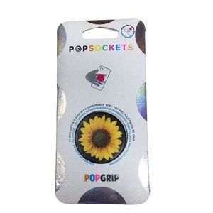 Sunflower Pop Socket Pop Grip- New